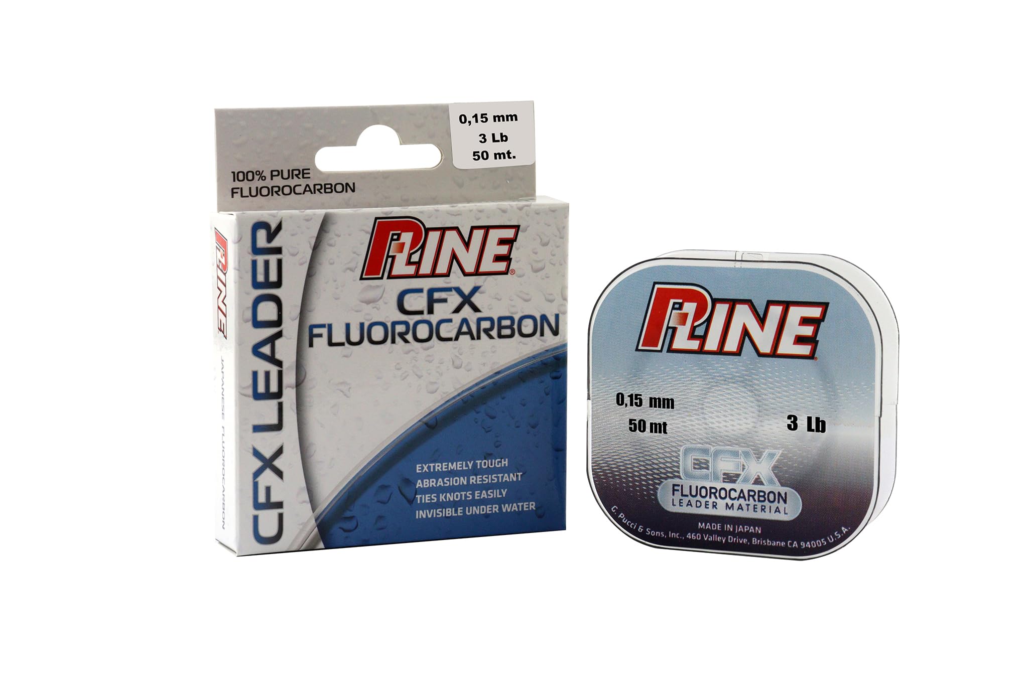 P-Line CFX 100% Fluorocarbon 25m (Clear) 3lb