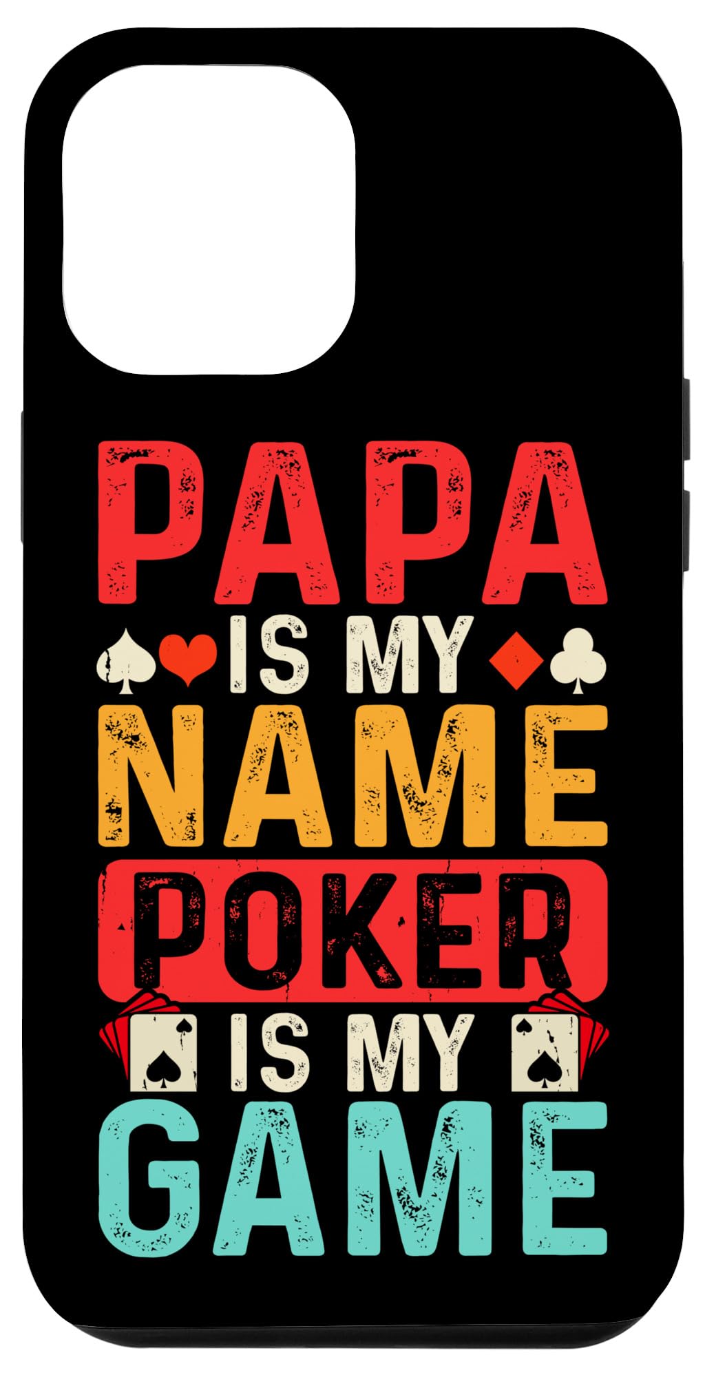 iPhone 15 Pro Max Funny Poker Gambling Card Player Casino Gambler Poker Case