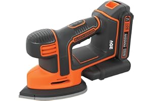 BLACK+DECKER 20V MAX* Cordless Detail Sander with Battery and Charger (BDCMS20C)