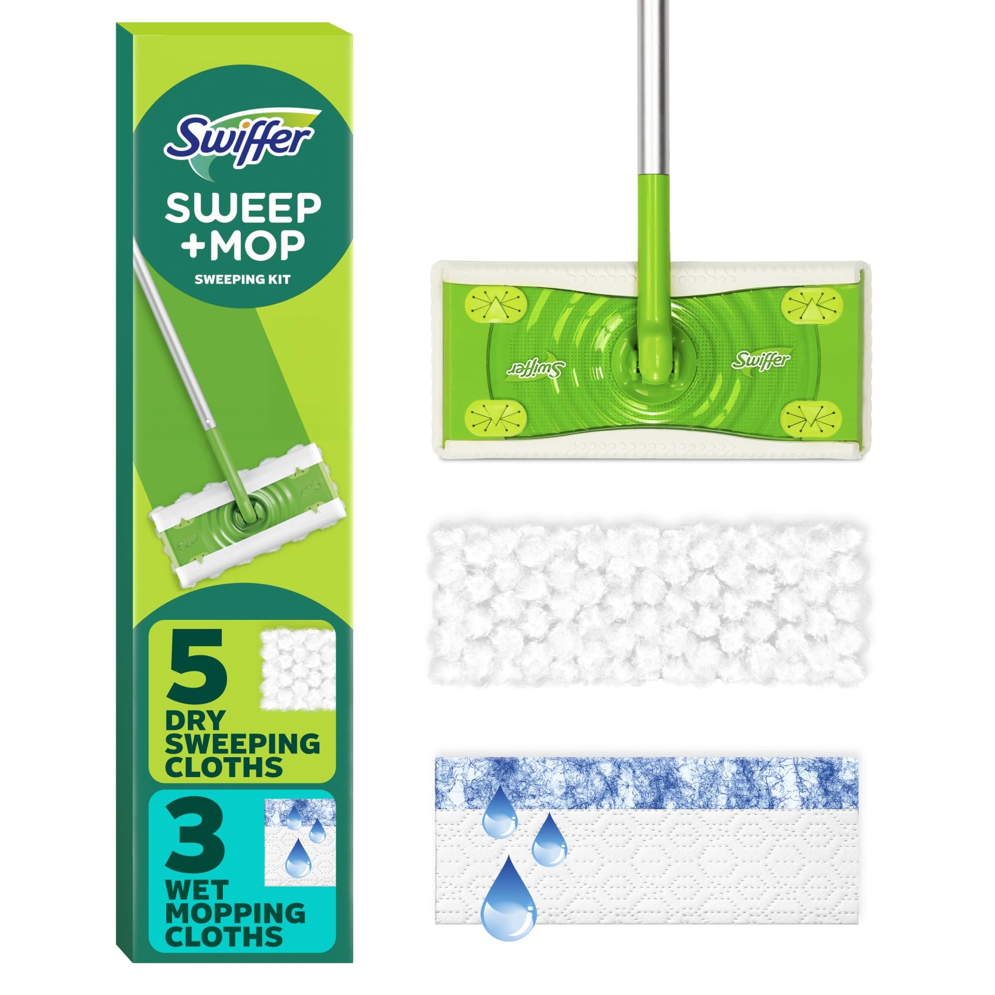 Swiffer Set 1 Floor Mop Plus 2 Floor Dusters