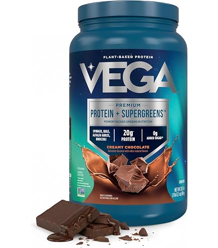 Amazon.com: Vega All-in-One Nutrition Organic Vegan Protein Powder