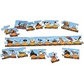 Melissa & Doug Alphabet Train Jumbo Jigsaw Floor Puzzle - Letters and Animals (28 pcs, 10 feet long)