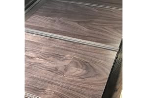 1/8" x 12" x 12" Pre Finished Walnut Plywood - Perfect for CNC & Laser Cutting - Cherokee Wood Products (16pcs)