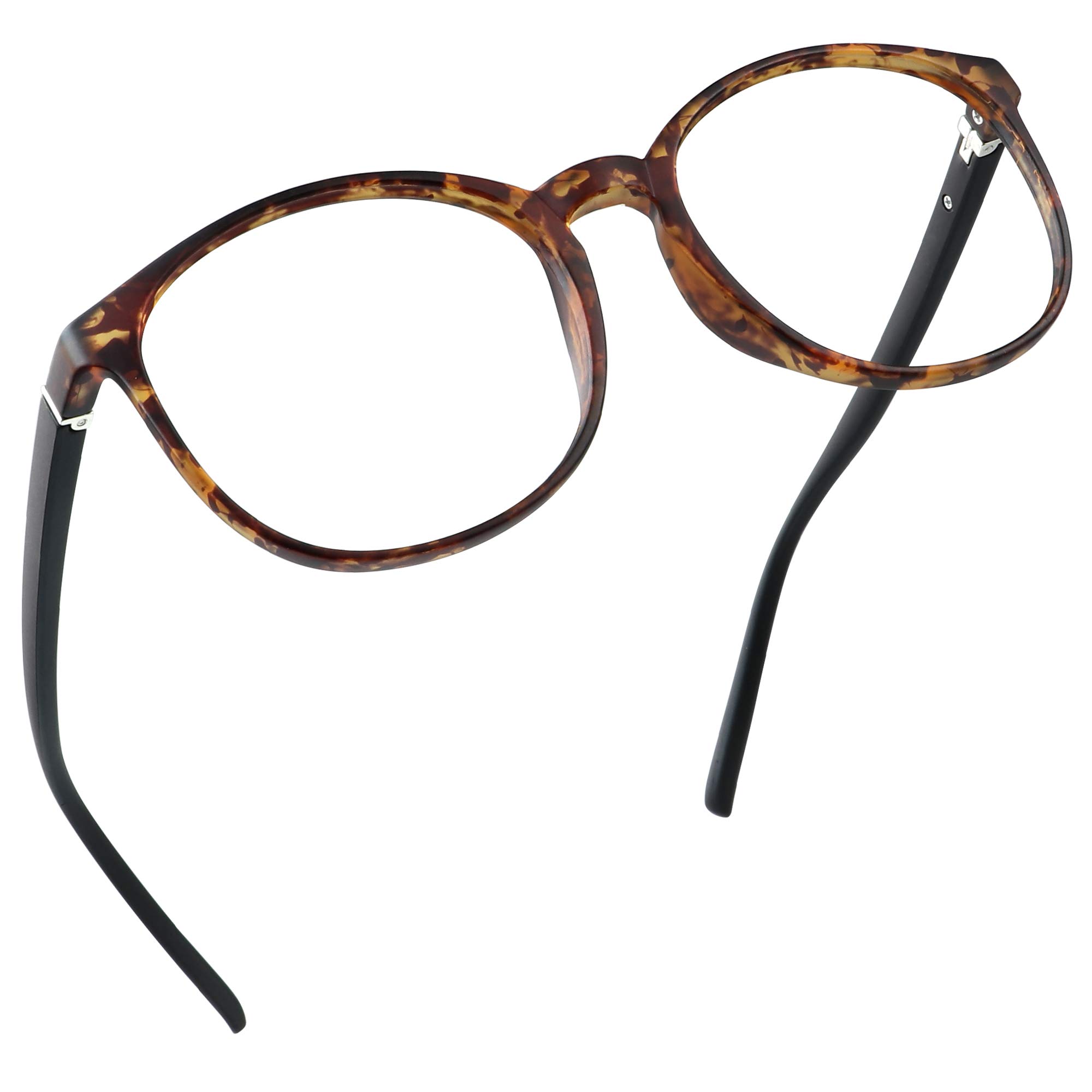 LifeArt Blue Light Blocking Glasses, Computer Reading Glasses, Gaming Glasses, TV Glasses for Women Men, Anti Glare (Tortoise, 0.00 Magnification) — image 1