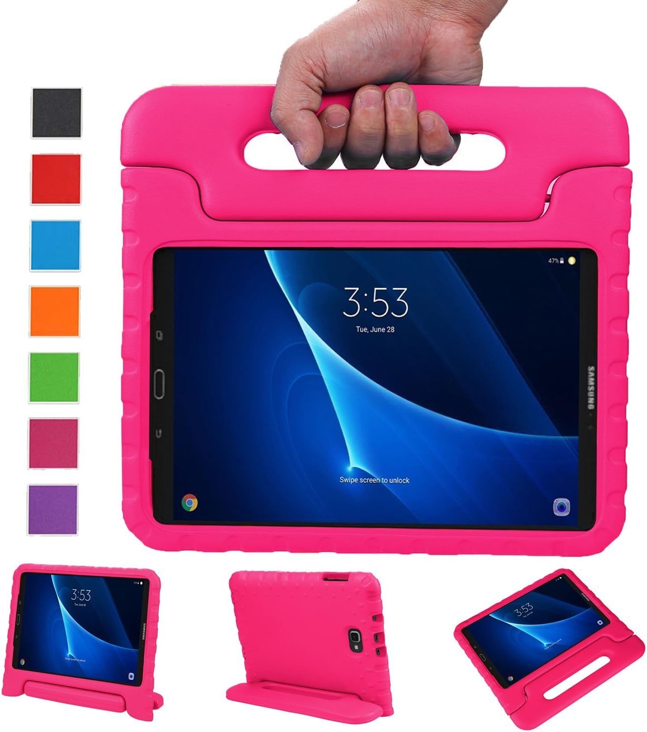 BelleStyle Funda para Samsung Galaxy Tab A 10.1 2016, A Prueba de ...