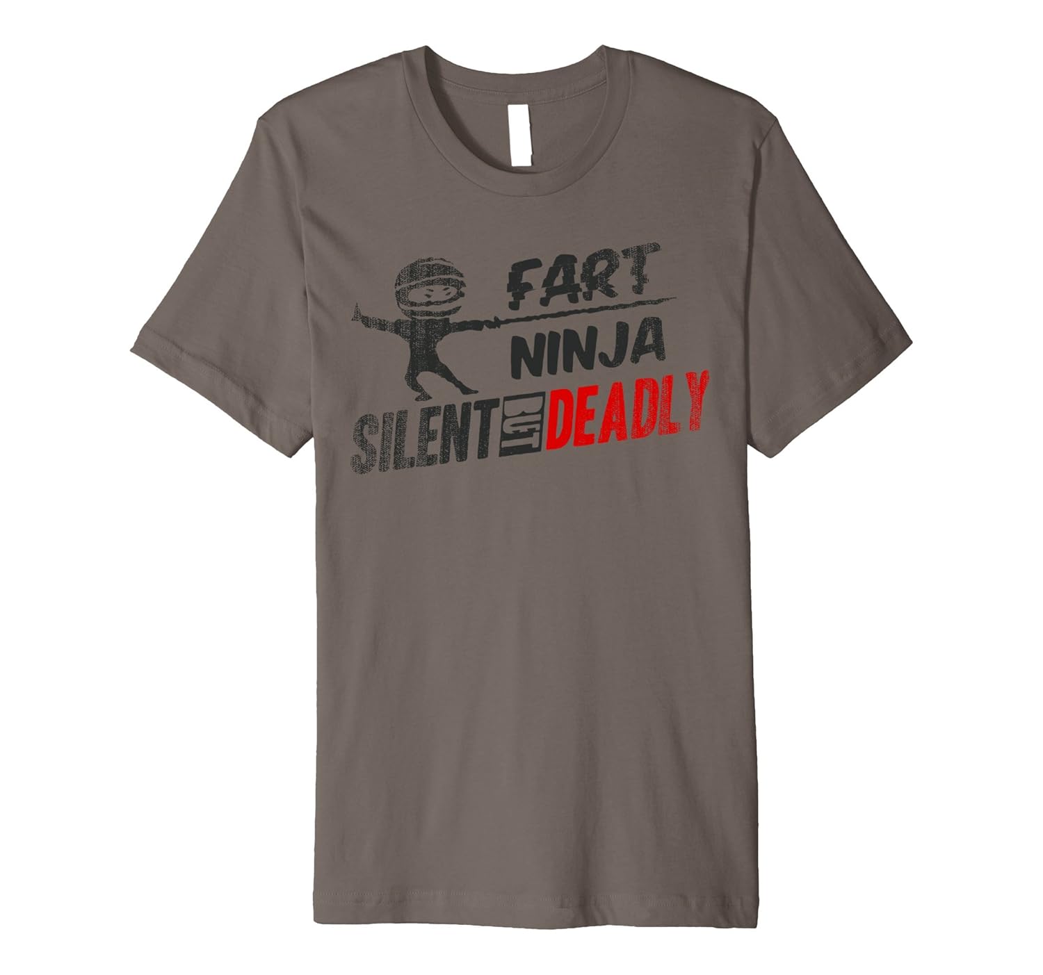Funny NINJA T shirt FART NINJA SILENT BUT DEADLY4LVS 4loveshirt