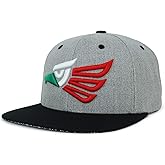 Trendy Apparel Shop Hecho En Mexico Eagle 3D Embroidered Snapback Cap