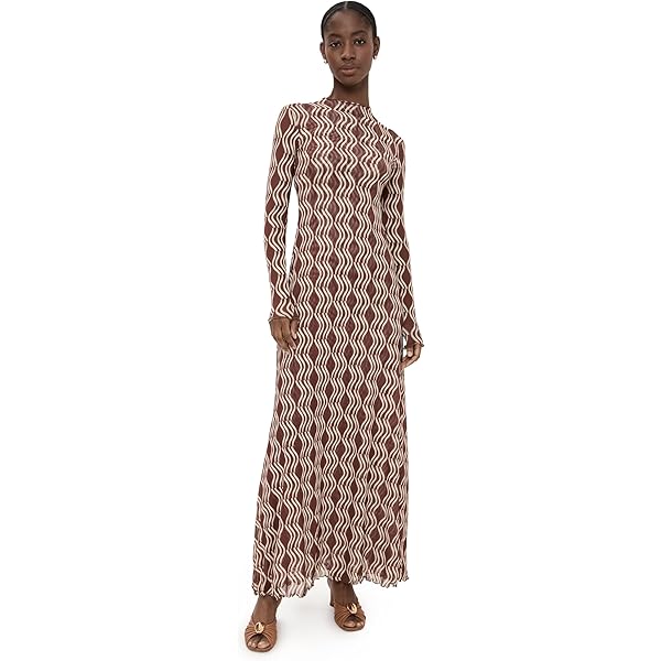 chinese dress ladies Cleobella Women's Zola Maxi Dress, Saguaro Print, XS at Amazon Women's  Clothing store