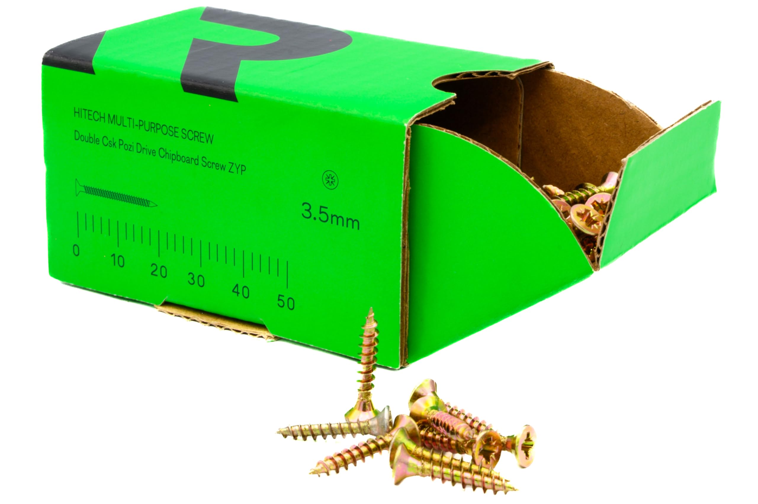 Rikä MPSR010 3.5 x 20mm YZP Hitech Multi-Purpose Screw 200pk