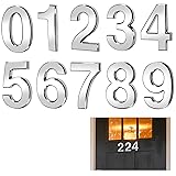 Ranslen 10 Pieces 4 Inch High House Numbers