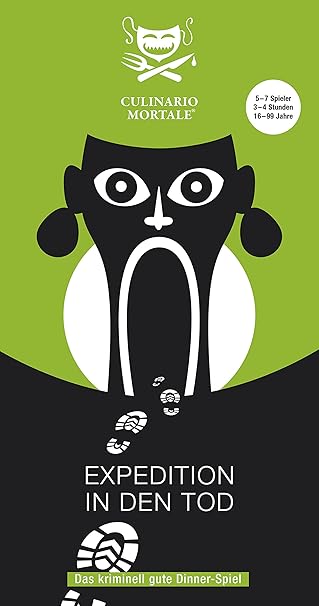 Culinario Mortale – Expedition in den Tod – Krimi-Dinner für Zuhause für 5-7 Personen