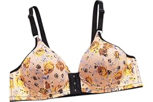 SEAOPEN Push Up Bra for Women Yoga Pilates Bra Fashion deep Cup Shapewear Bra No Underwire Shapewear Hide Back Fat Bra