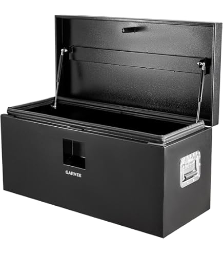 Amazon.com: RKI M60-1NMB Black Steel Single-Lid Chest Style Truck
