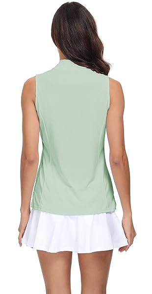 TRENDIMAX WOMENS 2 PACK GOLF SHIRT V NECK QUICK DRY POLO SHIRTS ATHLETIC TENNIS WORKOUT TANK TOPS FOR WOMEN