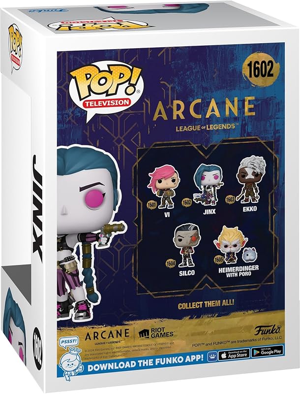 Pop! Television: Arcane - League of Legends - Jinx — foto 4 de 8