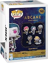 Funko POP! TV Arcane Jinx Collectible Vinyl Figure Official Merchandise 3.75in view 3