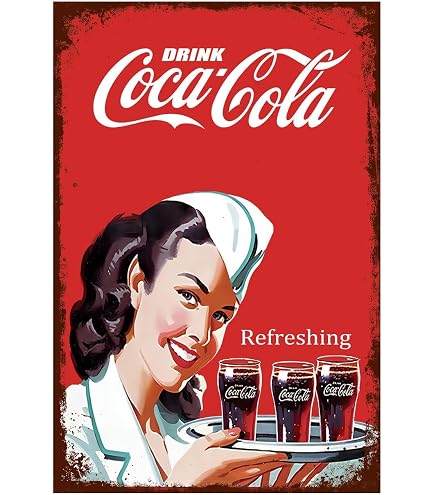 Amazon.com: Pacifica Island Art Drink Coca Cola - Refreshing Wood