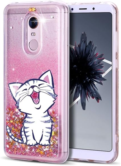 Anfire Coque Xiaomi Redmi 5 Plus Etui Housse Chat Vert Case 3d Liquide Crystal Transparent Silicone Tpu Cases Covers Bling Glitter Flowing Sand Etui De Protection Pour Xiaomi Redmi 5 Plus Amazon Fr