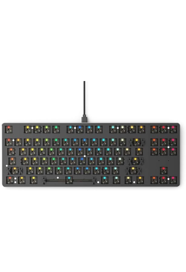 Amazon.com: Glorious Custom Gaming Keyboard - GMMK 85% Percent TKL