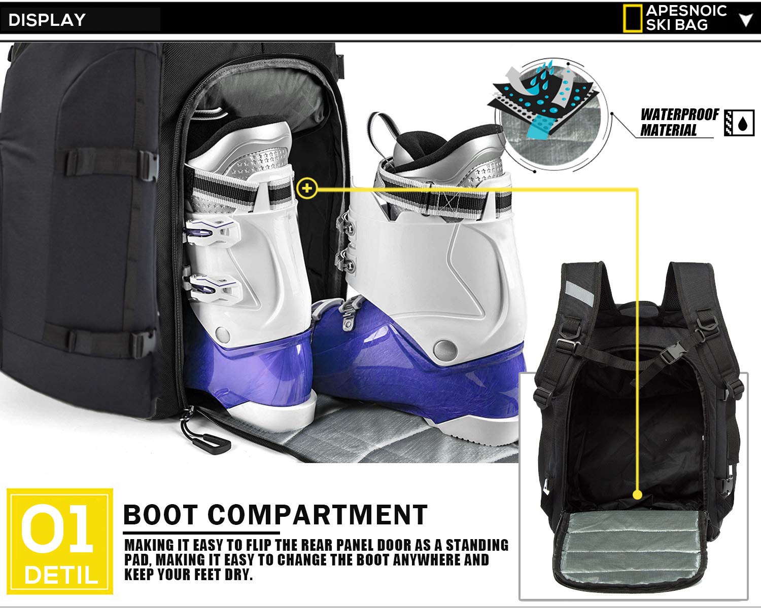 snowboard boot bag