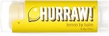 Hurraw Lemon Lip Balm Organic Vegan Cruelty Free Gluten Free Non GMO 4.8g