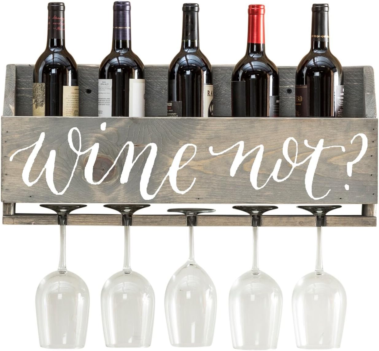 Del Hutson Designs Le Luxe Wine Rack (Wine Not? - Gray)