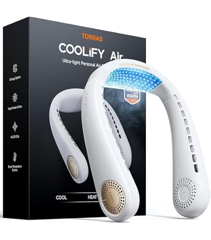 Amazon.com: TORRAS COOLiFY Air Neck Air Conditioner, Ultra-Light