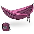 ENO DoubleNest Hammock - Lightweight, Portable, 1 to 2 Person Hammock - for Camping, Hiking, Backpacking, Travel, a Festival, or The Beach - Plum/Berry