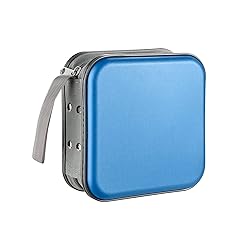 LIOVODE DVD Case, 48 Capacity CD Case Portable CD