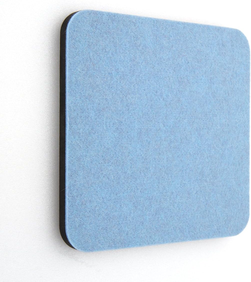 thehaki Sandwich Felt Board Square Type Memo Board 1pcs (Sky Blue)