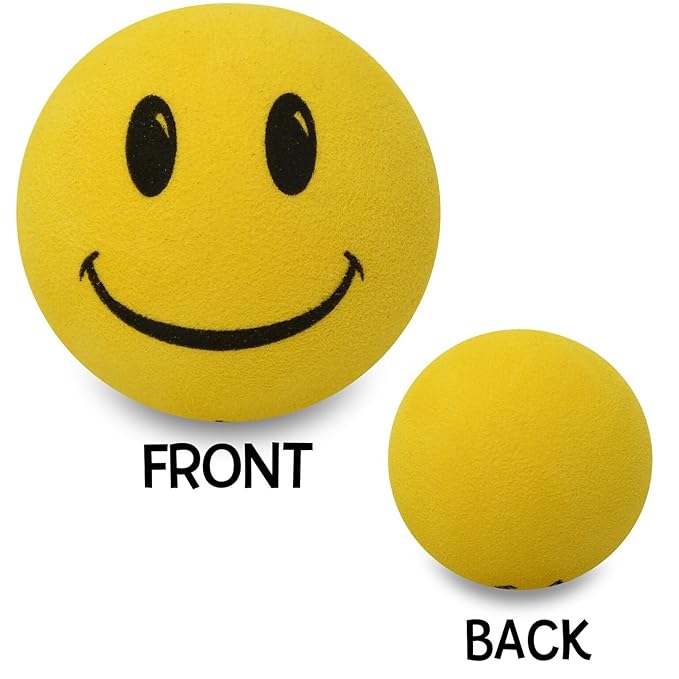 Tenna Tops for Thick Style Antenna Happy Yellow Smiley Face Car Antenna Topper