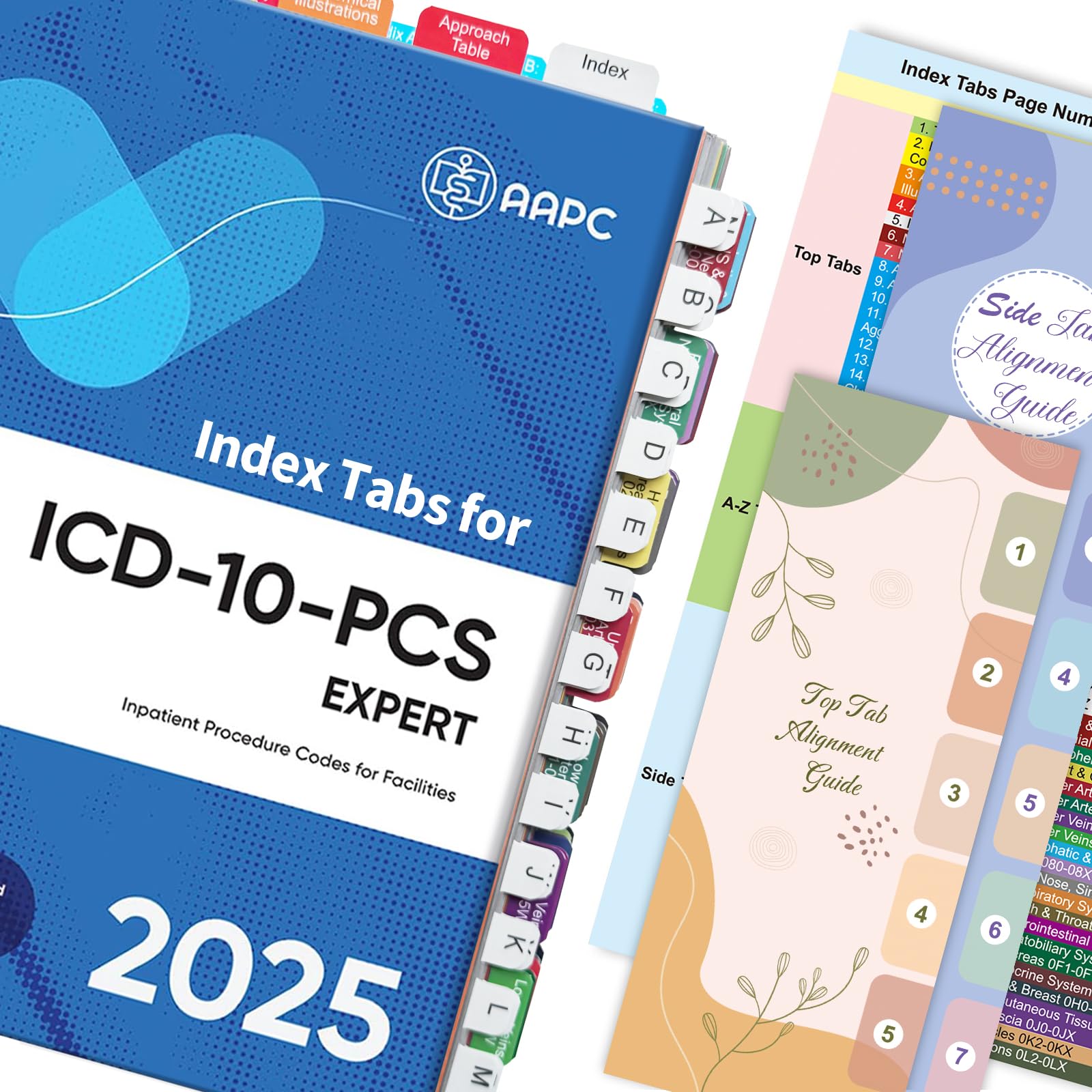 Index Tabs for ICD-10-PCS 2025-AAPC Version, Upgraded Complete Book ...