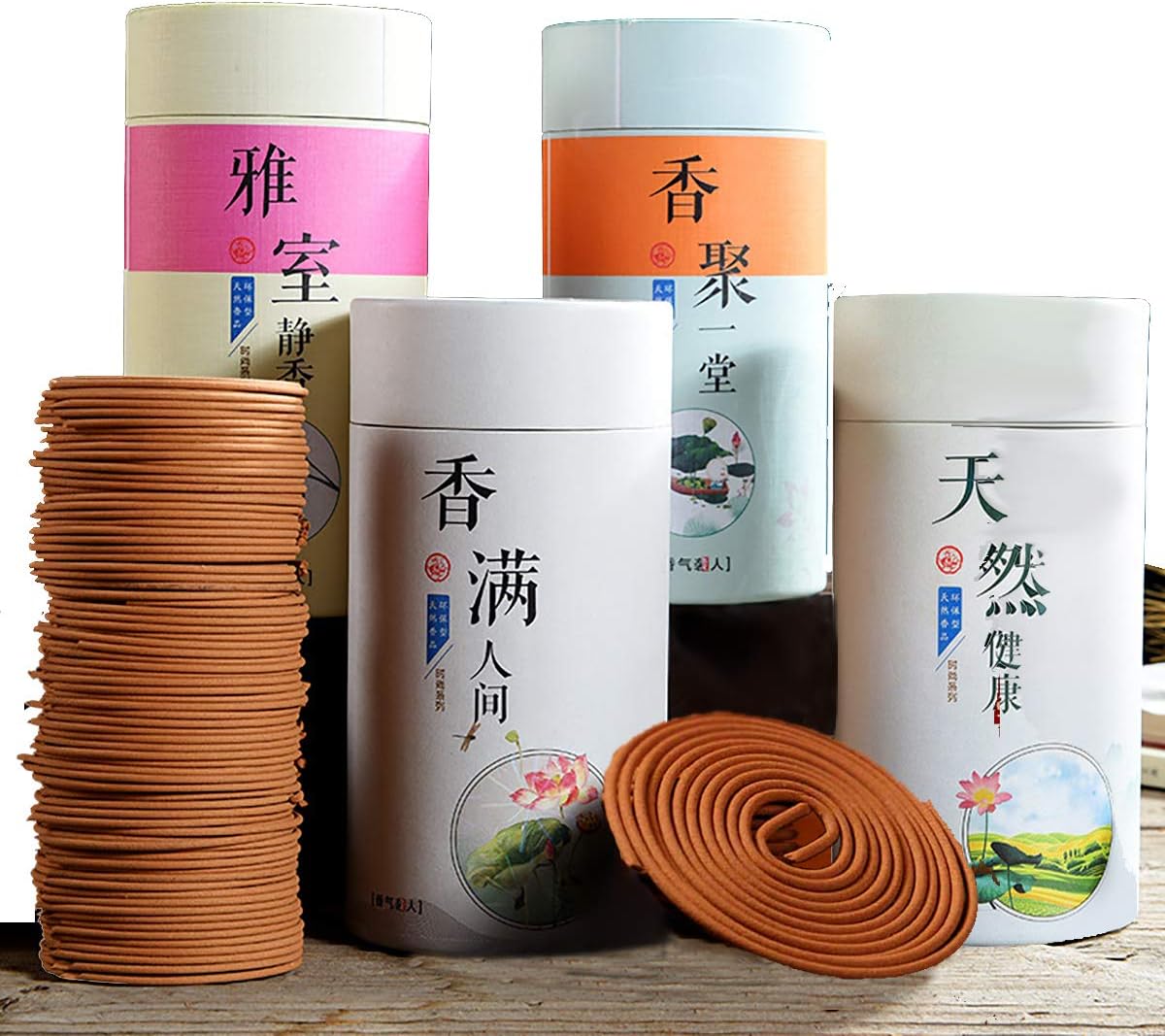 imagine dream believe Natural Sandalwood Incense Coils - 120 Bulk Pack - Approx 2hr Burn Time - 4 hr Odor Retention- Multiple Aromatic Scents Available in Gift Ready Packaging (Rose Scent)
