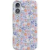 Casely iPhone 17 Case | Poppy Meadows | Pastel Floral | Compatible with MagSafe | Classic Ultra Slim Design