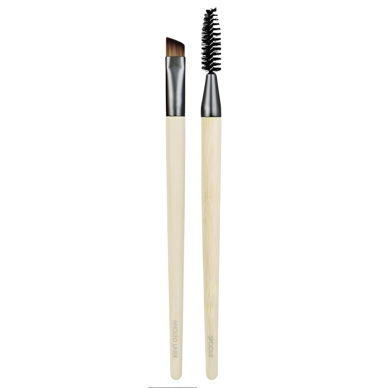 EcoTools Brow Makeup Brush Set, Brush and Shape for Defined Brow, Set of 2: Beauty