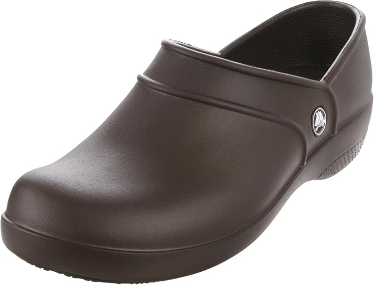 crocs women's neria pro graphic work clog