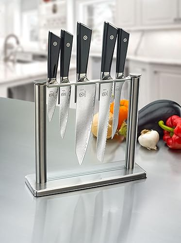 Mercer Culinary Premium Grade Super Steel 6-Piece Knife Set with