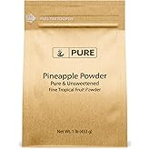 Pure Original Ingredients Pineapple Powder, Smoothies & Cocktails, Always Pure, Flavor Additive (16 Ounce)