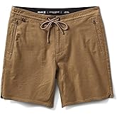 Roark Layover Traveler Walking Shorts – Lightweight Casual Hiking Shorts for Men, with Stretch Fabric, and Waist Drawstring