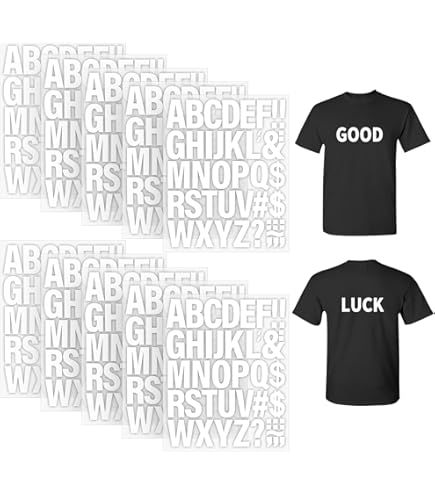 Handmade Iron-On Transfers – Black & White Pack – Customize Your Gear