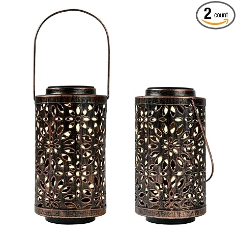 Amazon Com Sunwind Solar Decorative Lanterns Outdoor Solar