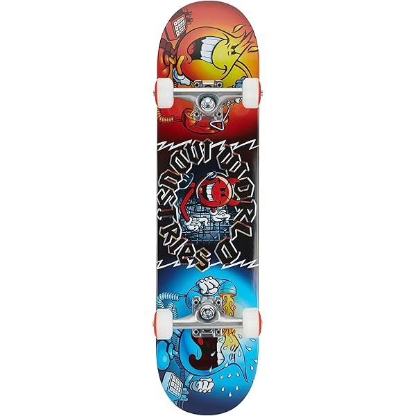 Amazon.com : Santa Cruz Jackpot Hand Large Complete Skateboard