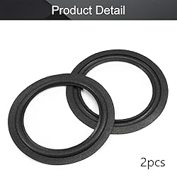 Fielect 2Pcs 4.5inch/115mm Foam Speaker Edge