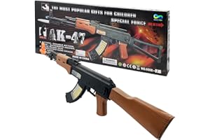 INCHOI Special Forces AK-47 Electric Gun Toy P Most Popular Gifts for Children Children Special Toy Gun with Dazzling Light, Amazing Sound & Unique Action