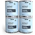 Nutrient Survival Vitamin Powdered Milk (4 Cans, 200 Servings), Freeze Dried Prepper Supplies & Emergency Food Supply, 21 Essential Nutrients, Soy & Gluten Free, Shelf Stable Up to 25 Years