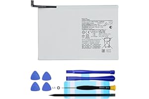 Vvuilsty HQ-6300SD HQ-6300SA Replacement battery for TAB A8 10.5 2021 SM-X200 SM-X205,Rechargeable 0 Cycle Battery Compatible with Samsung Galaxy TAB A8 10.5 2021 SM-X200 SM-X205 With Repair Tool Kits