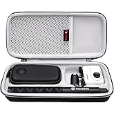XANAD Hard Case for Insta360 Ace Pro 2 / Insta360 GO 3S / Insta360 X4 Air X3 X2 / Insta 360 Go Ultra Kit 360 Degree Vlogging Action Camera,for 114CM Selfie Stick
