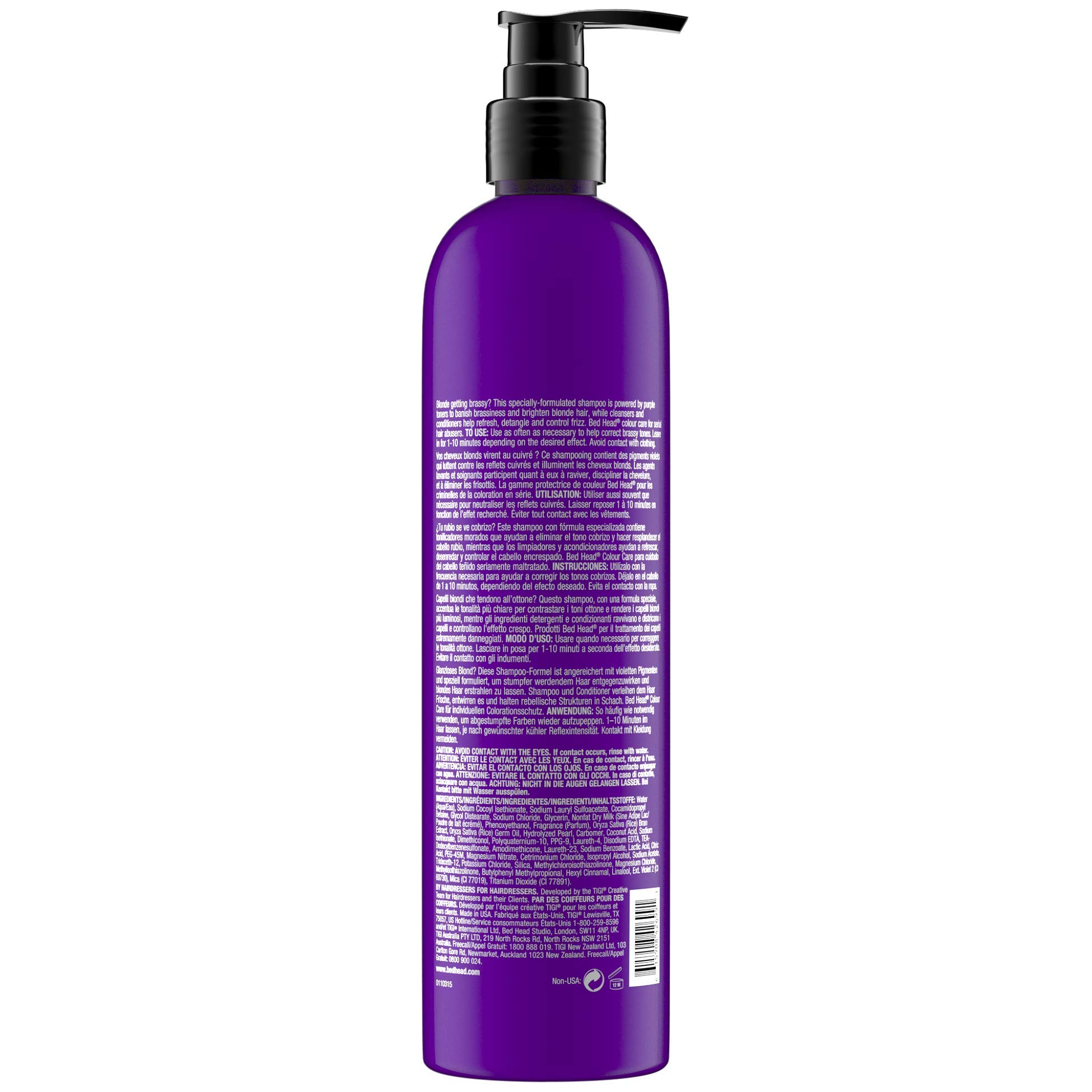 TIGI Bed Head Dumb Blonde Purple Toning Shampoo, 13.5 Ounce Buy