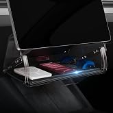 TAZENI for Tesla Model Y &amp; 3 Under Screen Storage, fit Juniper, Highland | For Model Y 2019~2026 &amp; Model 3 2016-2026, Juniper, Highland, Magnetic Hidden Privacy, Easy Access, Space-Saving Organizer