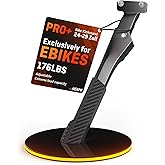 HENMI Bike Kickstand for 24"-29" Bicycle,2 Holes, Max Load 176LBS | Adjustable Height,Extra Stable,All-Terrain Non-Slip Kickstand for Mountain Bikes and E-Bikes